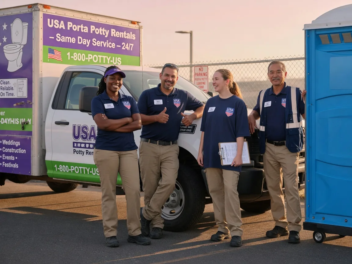 Porta Potty Rental company in Mark Center, OH
