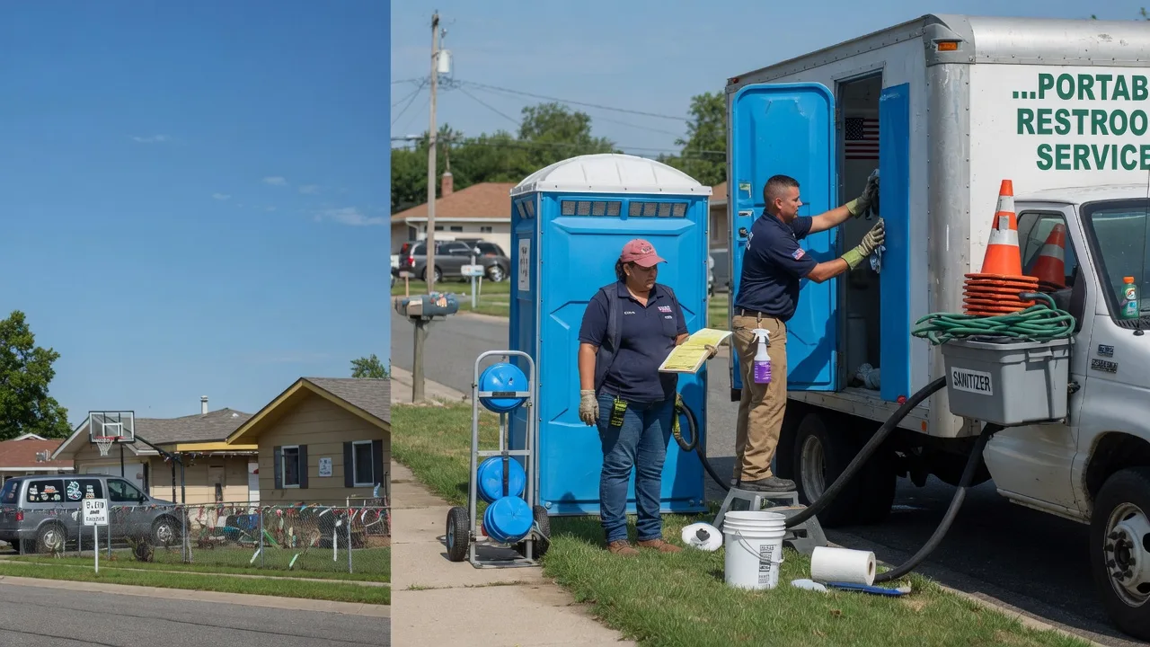 Portable Toilet Rental in Mark Center, OH near me